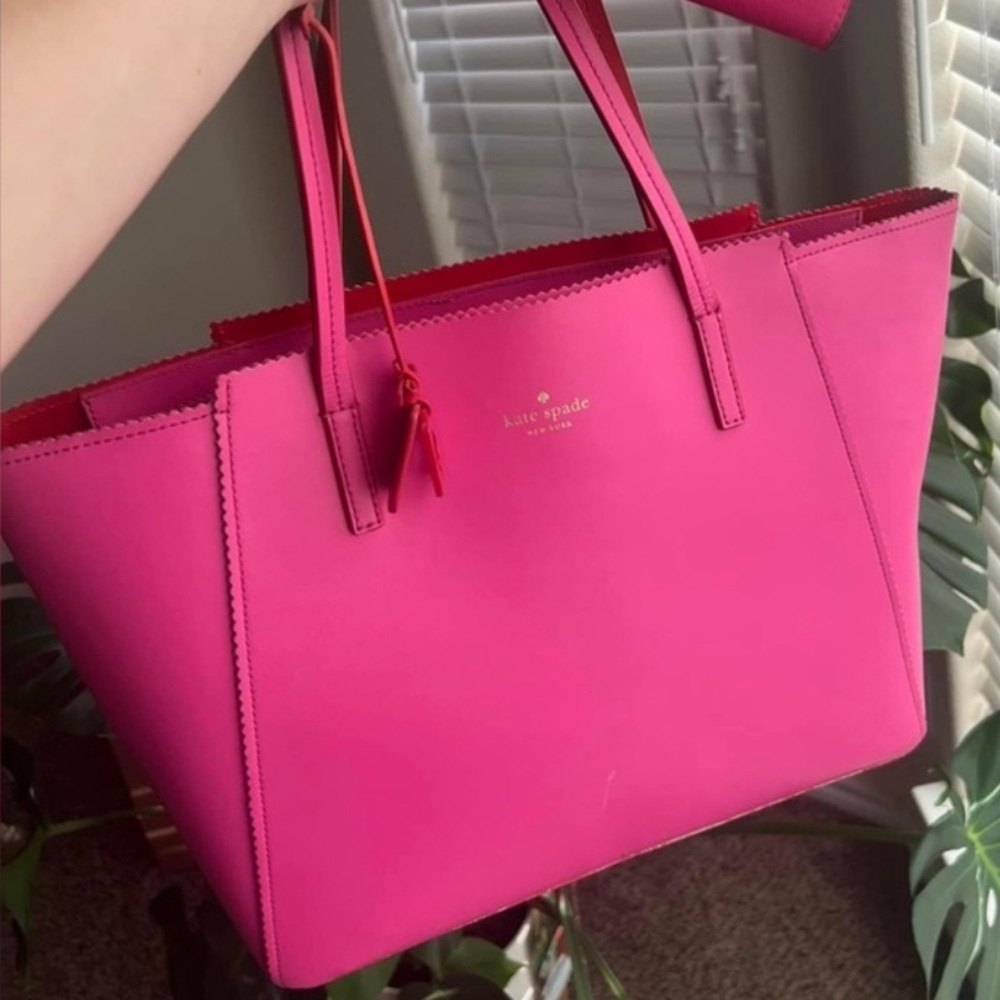 Pink Kate spade tote